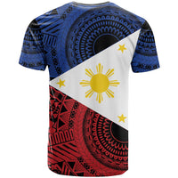 Philippines National Flag Day T Shirt Filipino Tribal Pattern