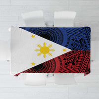 Philippines National Flag Day Tablecloth Filipino Tribal Pattern