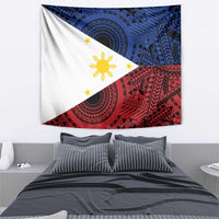 Philippines National Flag Day Tapestry Filipino Tribal Pattern
