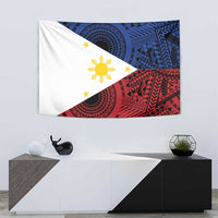 Philippines National Flag Day Tapestry Filipino Tribal Pattern