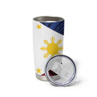 Philippines National Flag Day Tumbler Cup Filipino Tribal Pattern