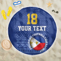 Custom Philippines Football Beach Blanket Pambansang koponan ng futbol ng Pilipinas