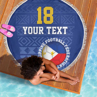 Custom Philippines Football Beach Blanket Pambansang koponan ng futbol ng Pilipinas