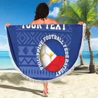 Custom Philippines Football Beach Blanket Pambansang koponan ng futbol ng Pilipinas