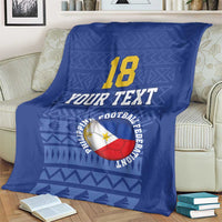 Custom Philippines Football Blanket Pambansang koponan ng futbol ng Pilipinas