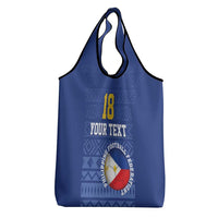 Custom Philippines Football Grocery Bag Pambansang koponan ng futbol ng Pilipinas