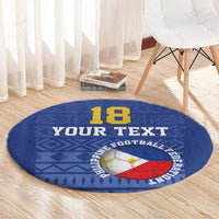 Custom Philippines Football Round Carpet Pambansang koponan ng futbol ng Pilipinas