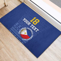 Custom Philippines Football Rubber Doormat Pambansang koponan ng futbol ng Pilipinas