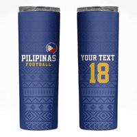 Custom Philippines Football Skinny Tumbler Pambansang koponan ng futbol ng Pilipinas
