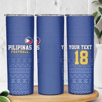 Custom Philippines Football Skinny Tumbler Pambansang koponan ng futbol ng Pilipinas