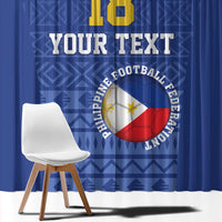 Custom Philippines Football Window Curtain Pambansang koponan ng futbol ng Pilipinas