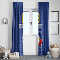 Custom Philippines Football Window Curtain Pambansang koponan ng futbol ng Pilipinas