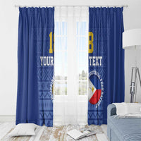 Custom Philippines Football Window Curtain Pambansang koponan ng futbol ng Pilipinas
