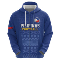 Custom Philippines Football Zip Hoodie Pambansang koponan ng futbol ng Pilipinas