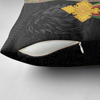 Ethiopia Lion Cross Pillow Cover Habesha Heritage Style