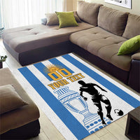 Custom Argentina Football Area Rug We Are The Champions - Wonder Print Shop