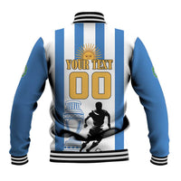 Custom Argentina Football Baseball Jacket We Are The Champions - Wonder Print Shop