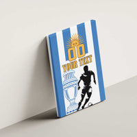 Custom Argentina Football Canvas Wall Art We Are The Champions - Wonder Print Shop