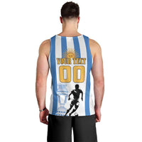 Custom Argentina Football Men Tank Top We Are The Champions - Wonder Print Shop