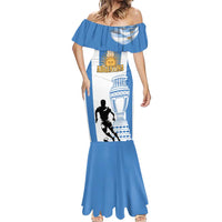 Custom Argentina Football Mermaid Dress We Are The Champions - Wonder Print Shop