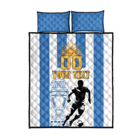 Custom Argentina Football Quilt Bed Set We Are The Champions - Wonder Print Shop