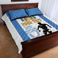 Custom Argentina Football Quilt Bed Set We Are The Champions - Wonder Print Shop