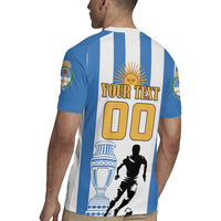 Custom Argentina Football Rugby Jersey We Are The Champions - Wonder Print Shop