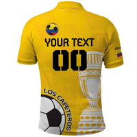 Custom Colombia Football Polo Shirt Go Champions - Wonder Print Shop