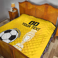 Custom Colombia Football Quilt Go Champions - Wonder Print Shop