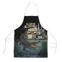 Everglades Alligator Alcatraz Florida Apron - Wonder Print Shop