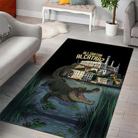Everglades Alligator Alcatraz Florida Area Rug - Wonder Print Shop