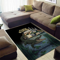 Everglades Alligator Alcatraz Florida Area Rug - Wonder Print Shop