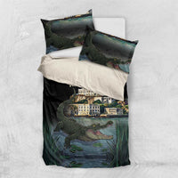 Everglades Alligator Alcatraz Florida Bedding Set - Wonder Print Shop