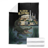 Everglades Alligator Alcatraz Florida Blanket - Wonder Print Shop