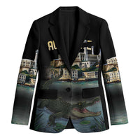 Everglades Alligator Alcatraz Florida Blazer - Wonder Print Shop
