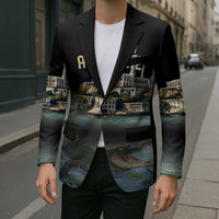 Everglades Alligator Alcatraz Florida Blazer - Wonder Print Shop