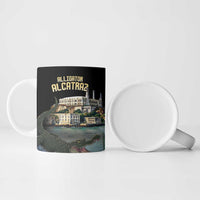 Everglades Alligator Alcatraz Florida Ceramic Mug - Wonder Print Shop