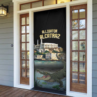 Everglades Alligator Alcatraz Florida Door Cover - Wonder Print Shop