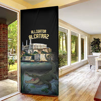 Everglades Alligator Alcatraz Florida Door Cover - Wonder Print Shop