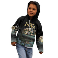 Everglades Alligator Alcatraz Florida Kid Hoodie - Wonder Print Shop