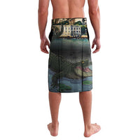 Everglades Alligator Alcatraz Florida Lavalava - Wonder Print Shop