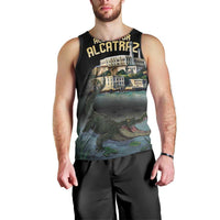 Everglades Alligator Alcatraz Florida Men Tank Top - Wonder Print Shop
