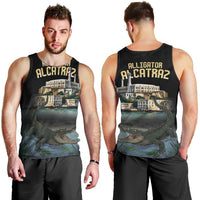 Everglades Alligator Alcatraz Florida Men Tank Top - Wonder Print Shop
