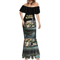 Everglades Alligator Alcatraz Florida Mermaid Dress - Wonder Print Shop