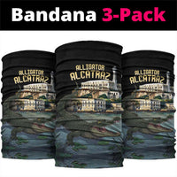 Everglades Alligator Alcatraz Florida Neck Gaiter - Wonder Print Shop