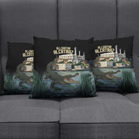Everglades Alligator Alcatraz Florida Pillow Cover - Wonder Print Shop