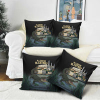 Everglades Alligator Alcatraz Florida Pillow Cover - Wonder Print Shop