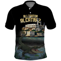 Everglades Alligator Alcatraz Florida Polo Shirt - Wonder Print Shop