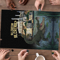 Everglades Alligator Alcatraz Florida Puzzle - Wonder Print Shop