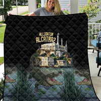 Everglades Alligator Alcatraz Florida Quilt - Wonder Print Shop